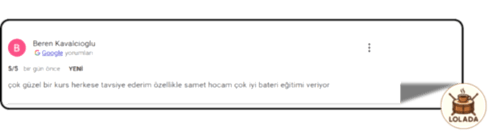 Lolada Öğrenci Yorumları | Loldada DrumHouse Kartal İstanbul Müzik Kursu Dersleri