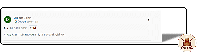 Lolada Öğrenci Yorumları | Loldada DrumHouse Kartal İstanbul Müzik Kursu Dersleri